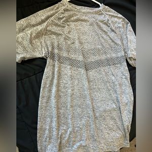 Grey men’s activewear shirt